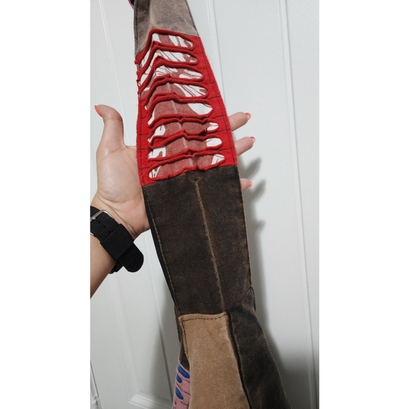 Womens boho hippie bag purse wide strap hobo patchwork NWOT - Picture 3 of 7